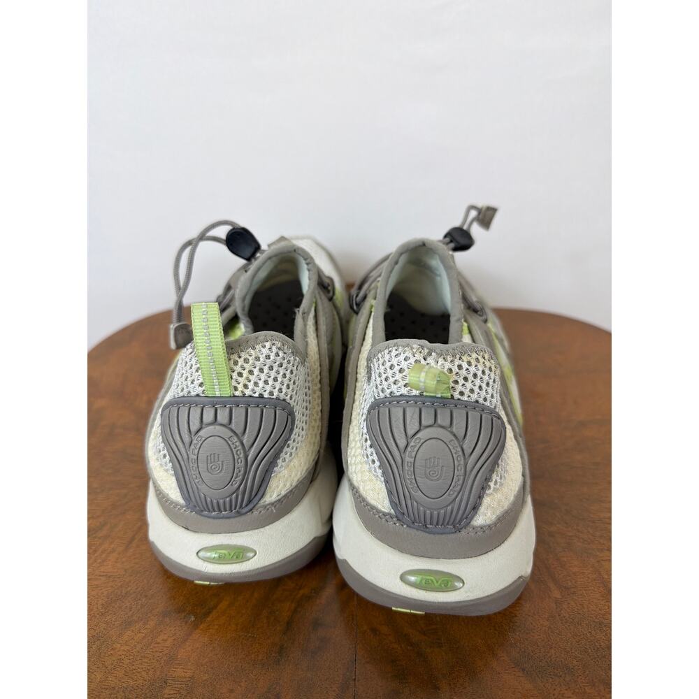 Teva White Grey Green Pull-On Sneakers Size 9 - Picture 4 of 11